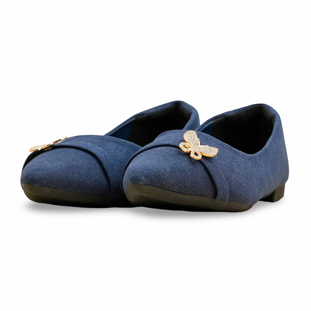 Blue Pumps For Ladies WN1296