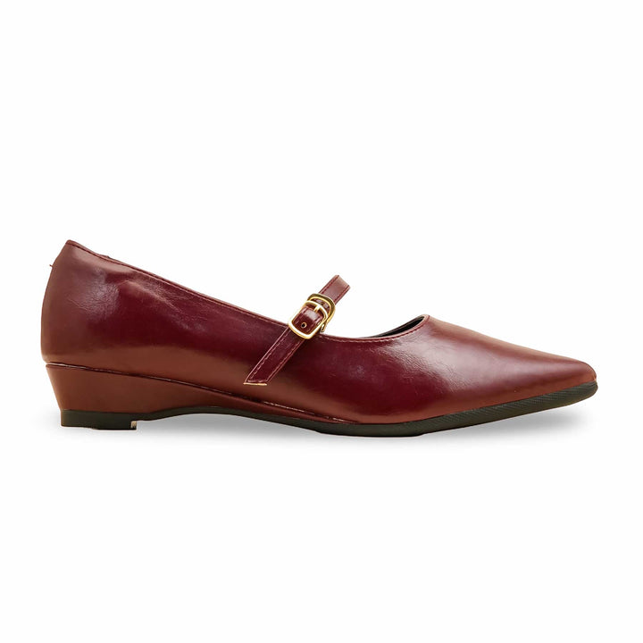 Maroon Pumps For Ladies WN1297