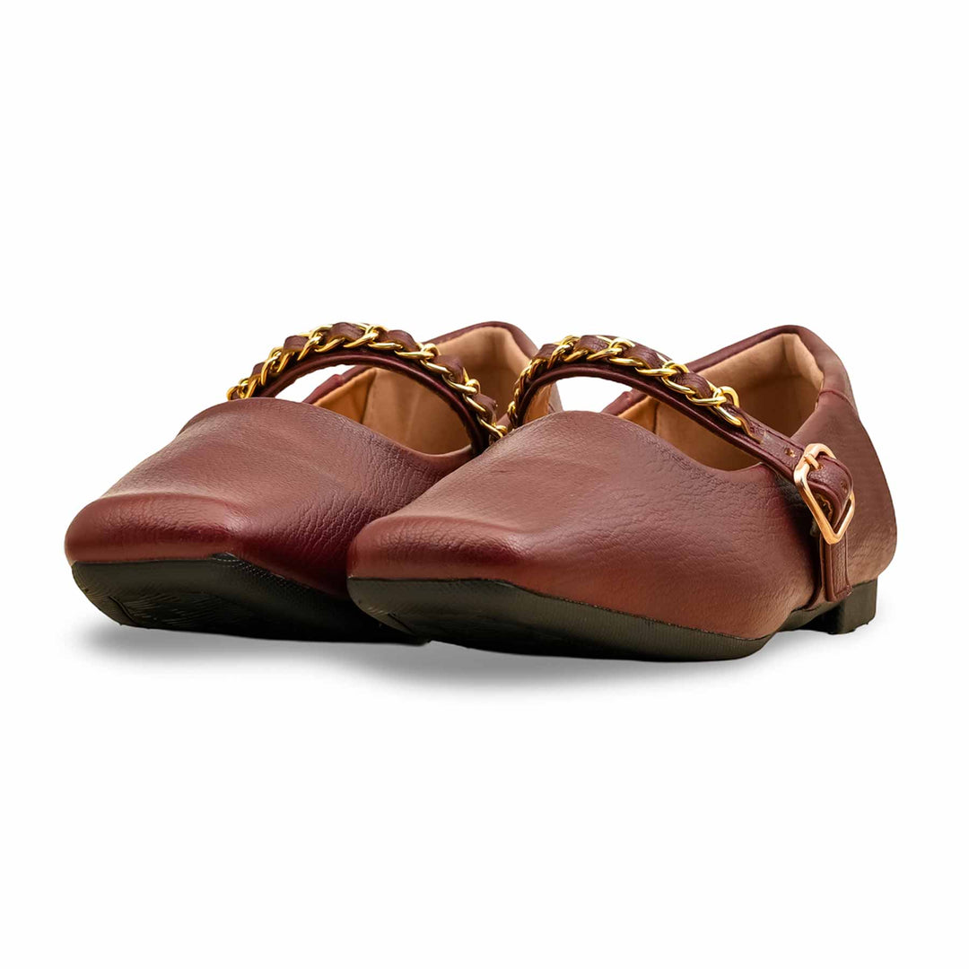 Maroon Pumps For Ladies WN1298