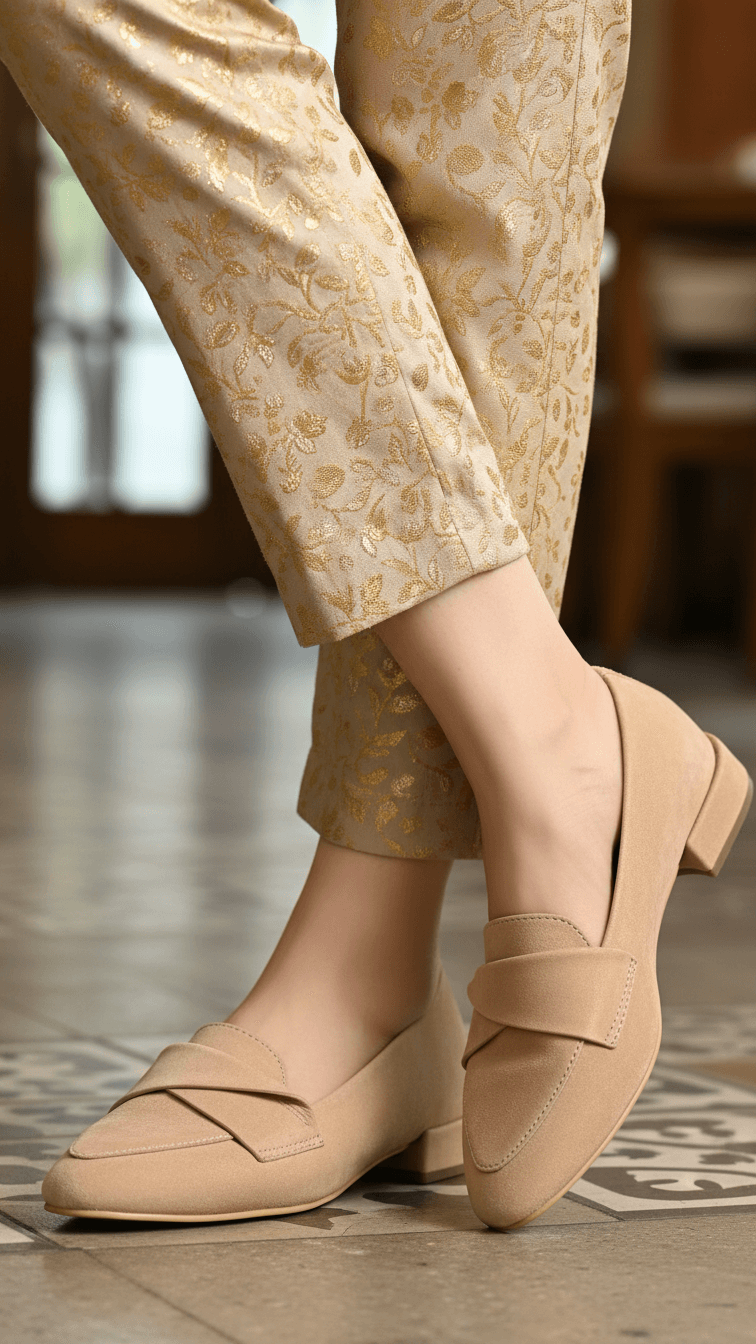 Beige Women Pumps WN1300