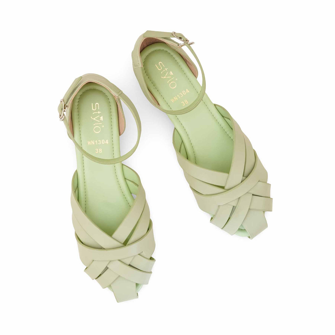 Green Pumps For Women WN1304