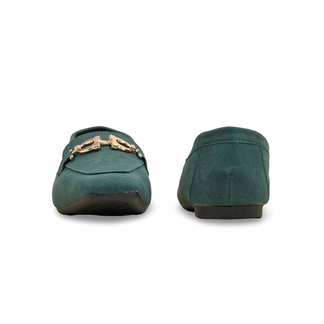 Green Women Moccasin WN1305