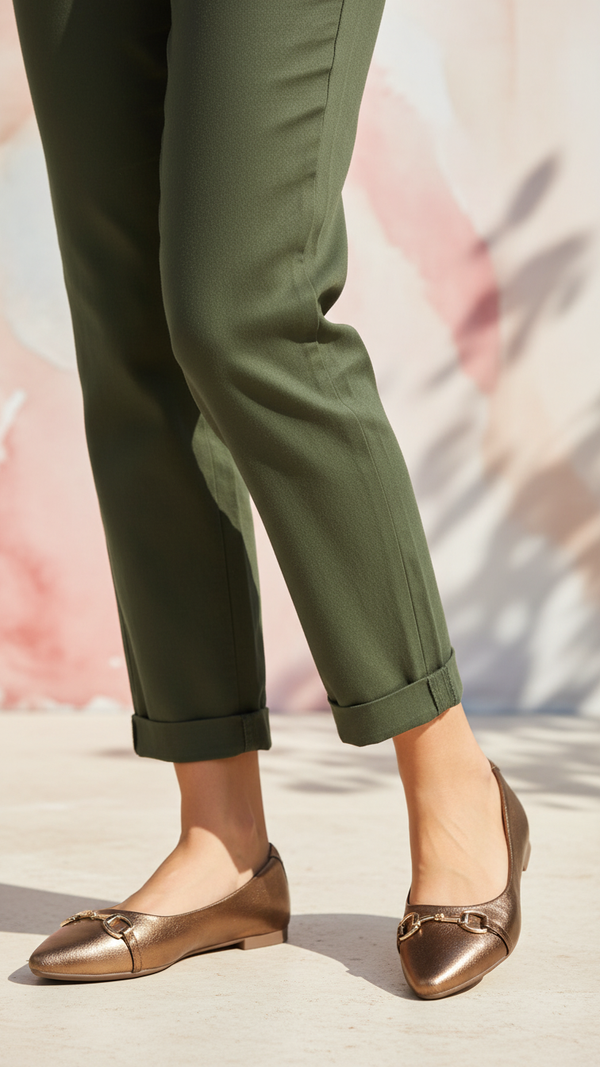 Bronze Women Moccasin WN1306