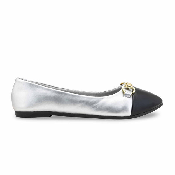 Silver Pumps For Ladies WN1310