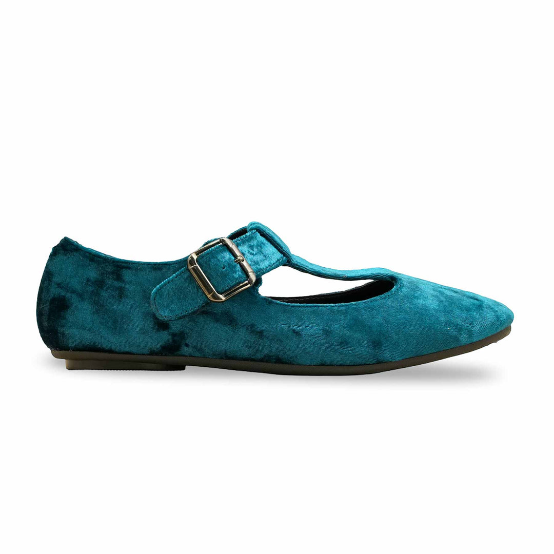 Teal Blue Pumps For Women WN1311