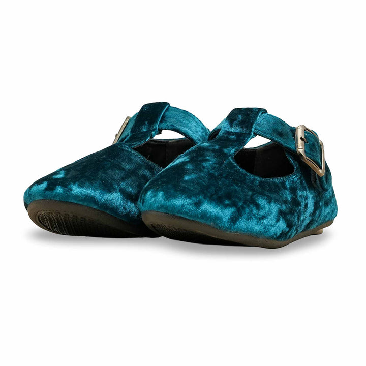 Teal Blue Pumps For Women WN1311