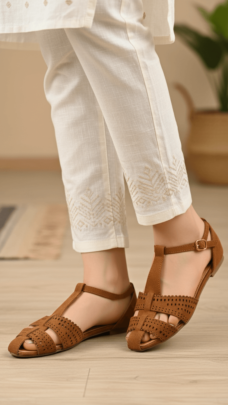 Brown Women Pumps WN1314