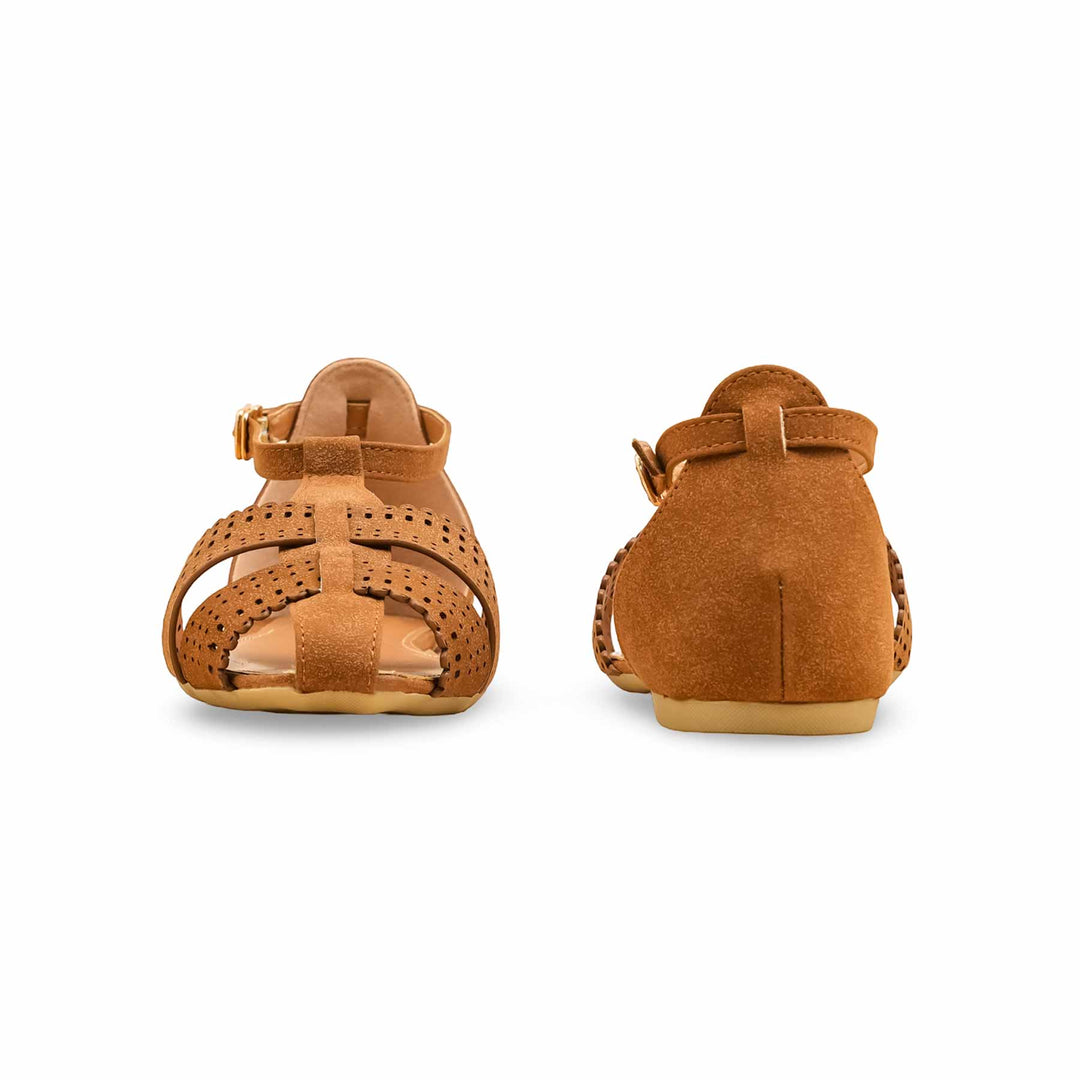 Brown Women Pumps WN1314