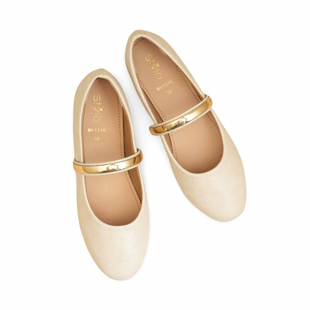 Beige Women Pumps WN1318