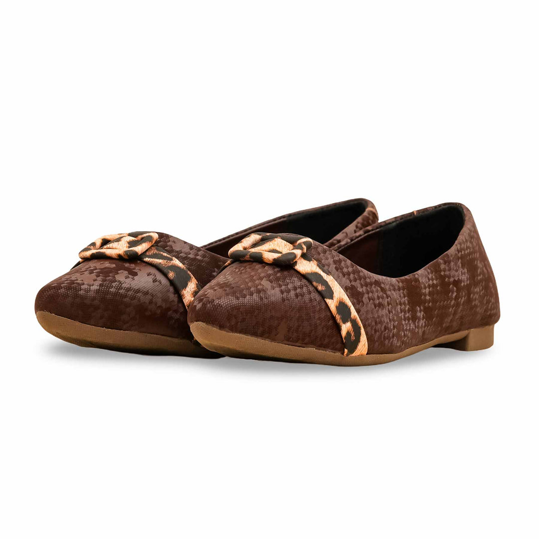 Brown Women Pumps WN1319