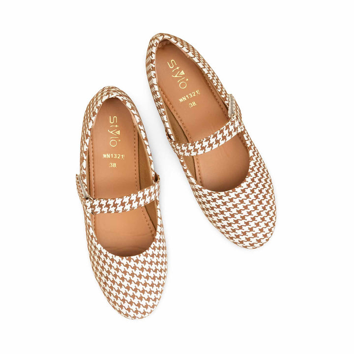 Tan Pumps For Ladies WN1321