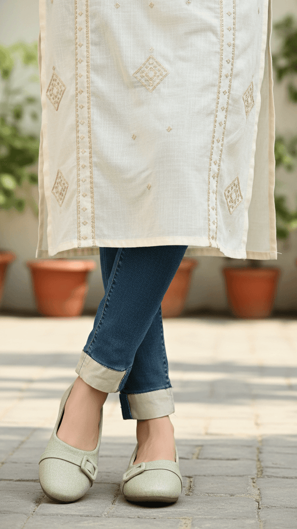 Green Women Pumps WN1322