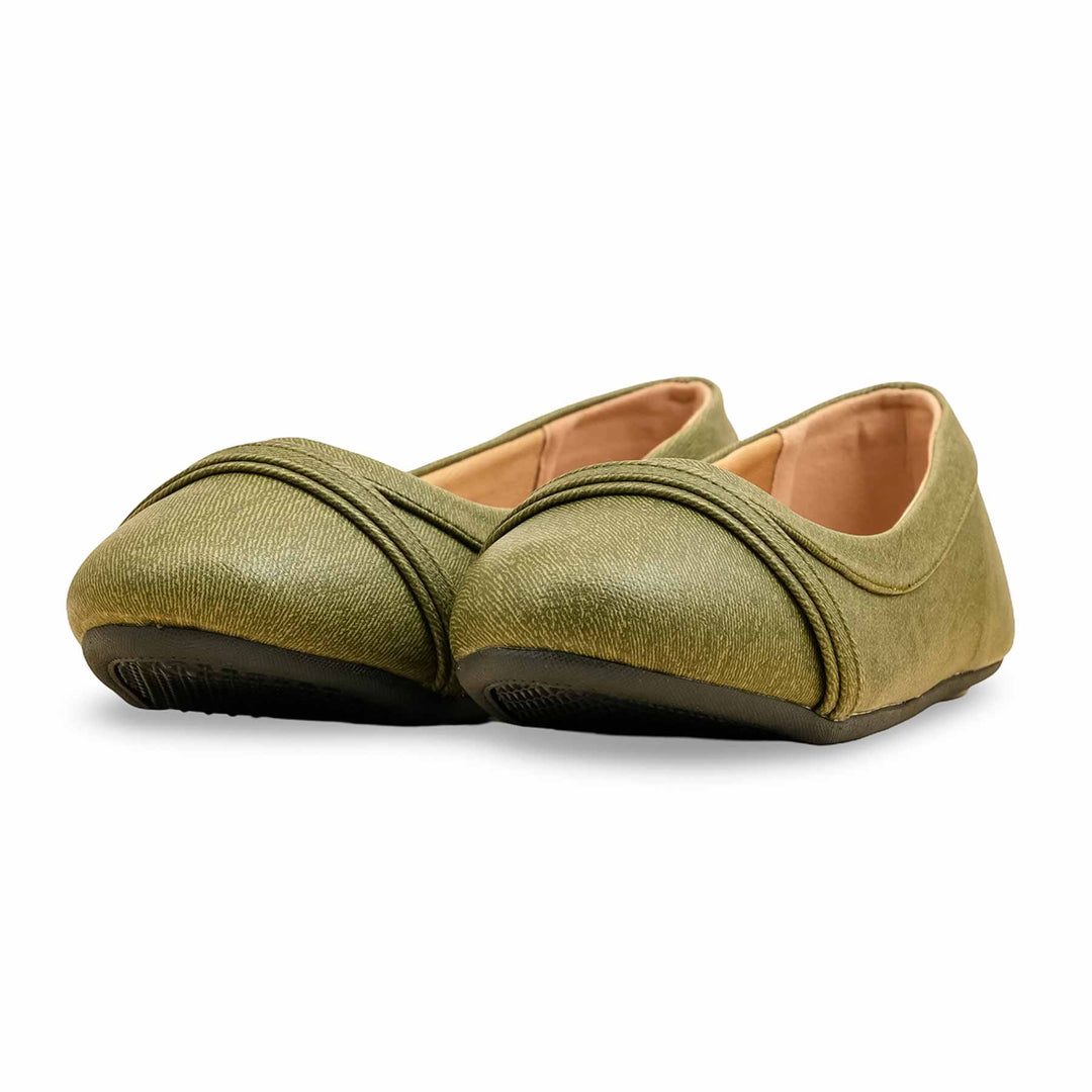 Olive Pumps For Women WN1323