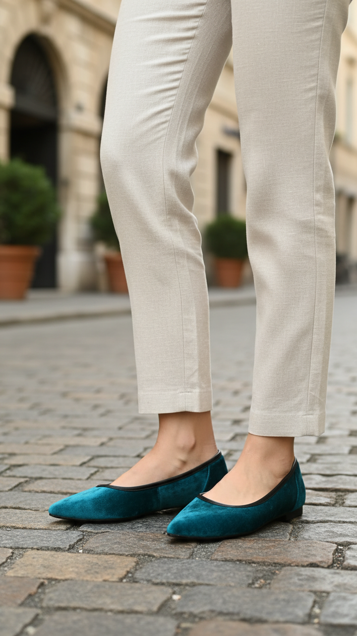 Teal Blue Pumps For Ladies WN1324