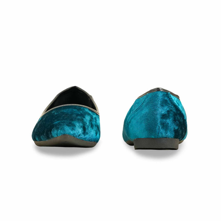 Teal Blue Pumps For Ladies WN1324