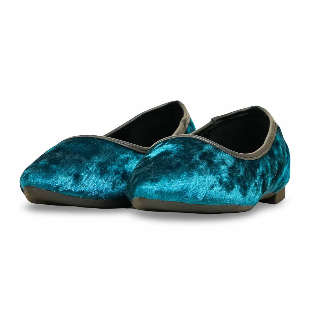 Teal Blue Pumps For Ladies WN1324