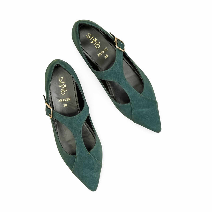 Green Pumps For Women WN1325