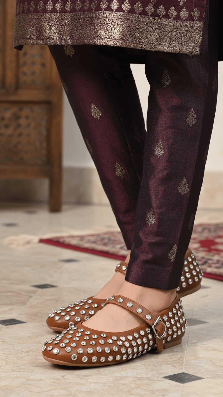 Tan Women Pumps WN1327