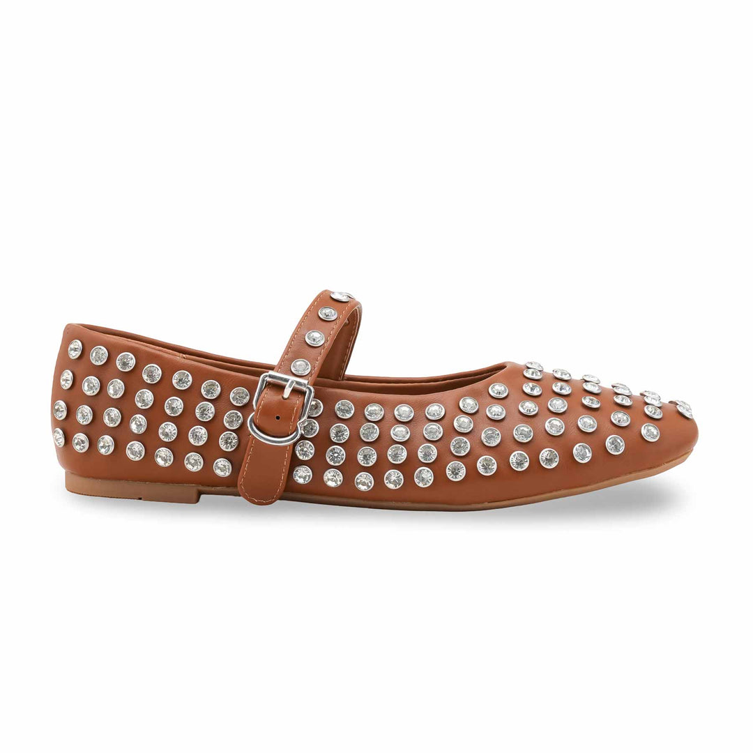 Tan Women Pumps WN1327