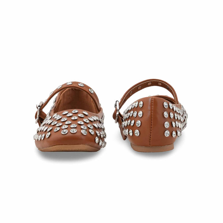 Tan Women Pumps WN1327