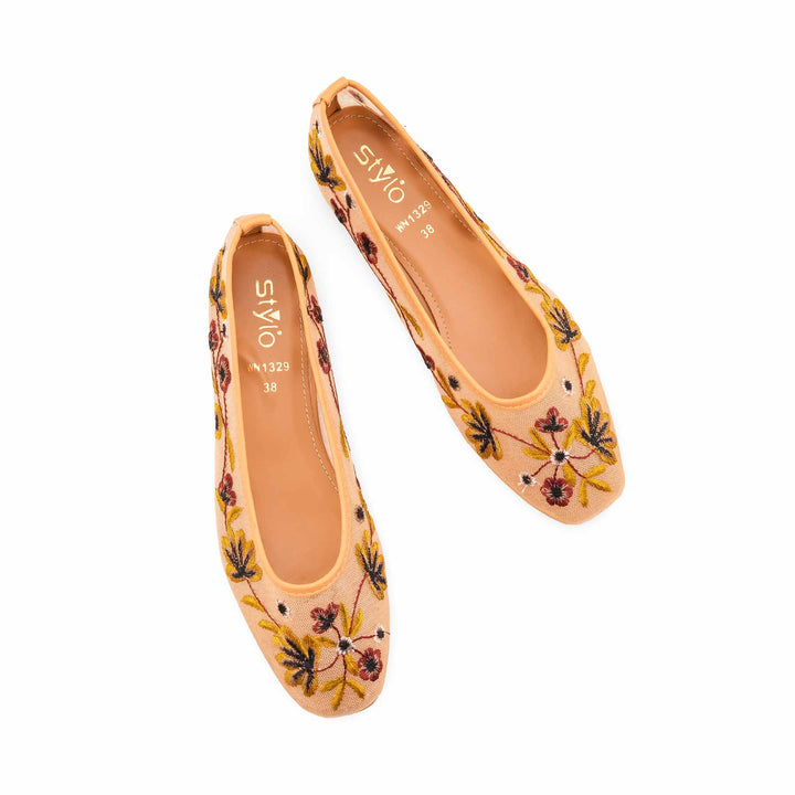 Beige Pumps For Ladies WN1329