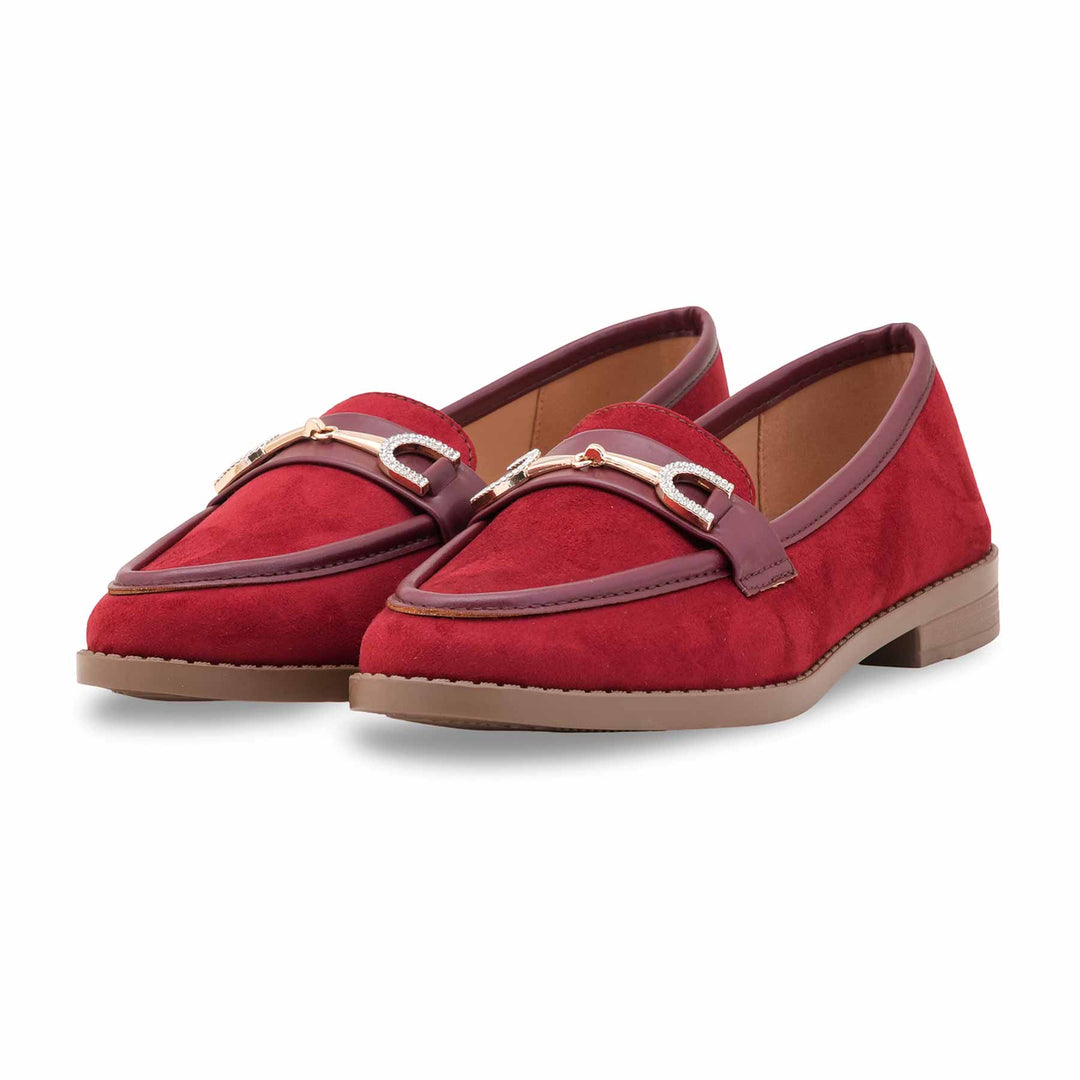 Maroon Women Pumps WN1334