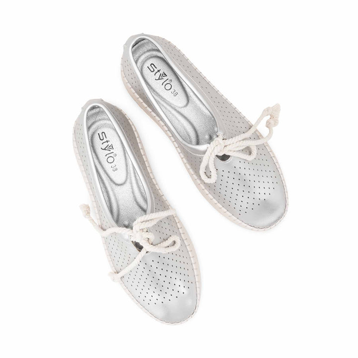 Silver Pumps For Women WN1337