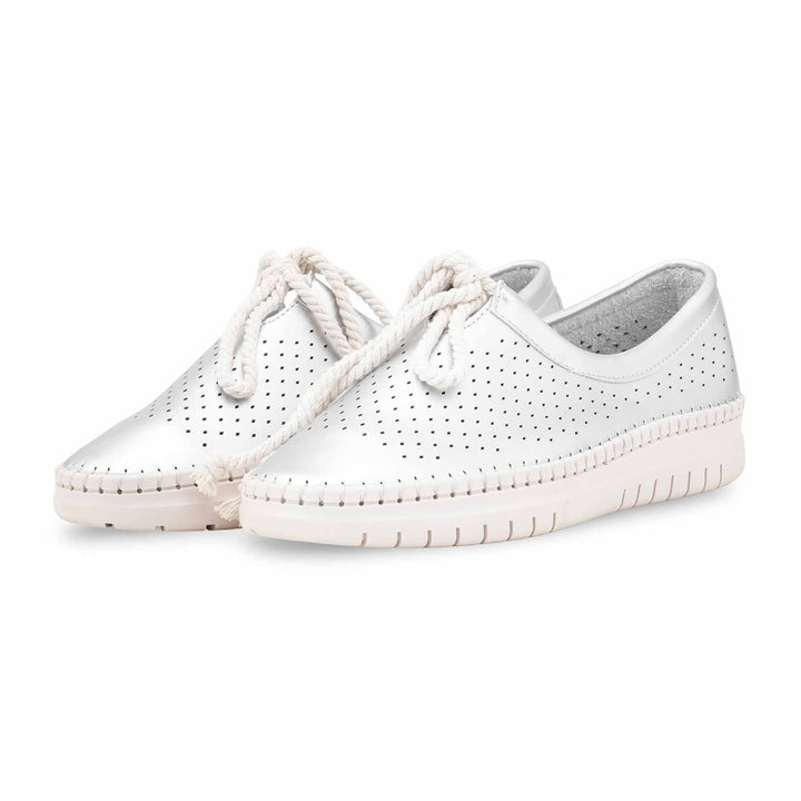 Silver Pumps For Women WN1337