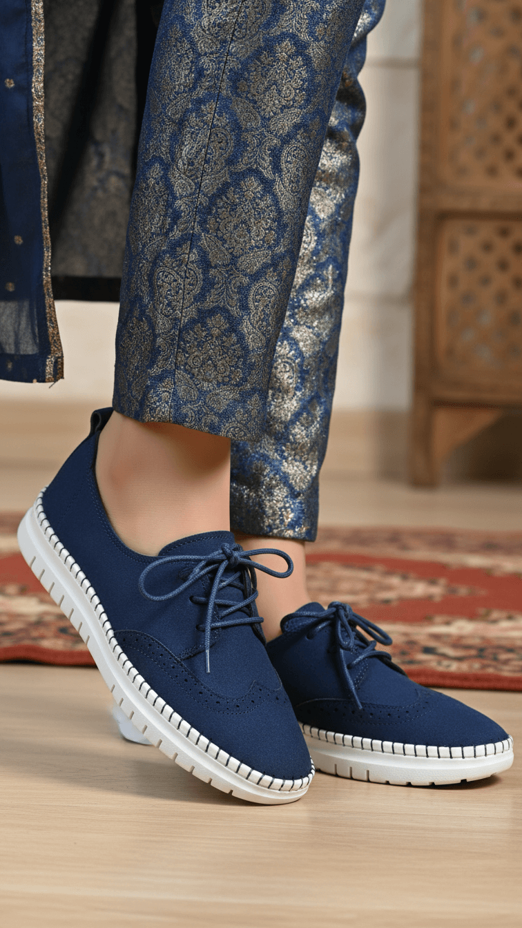 Navy Pumps For Women WN1338