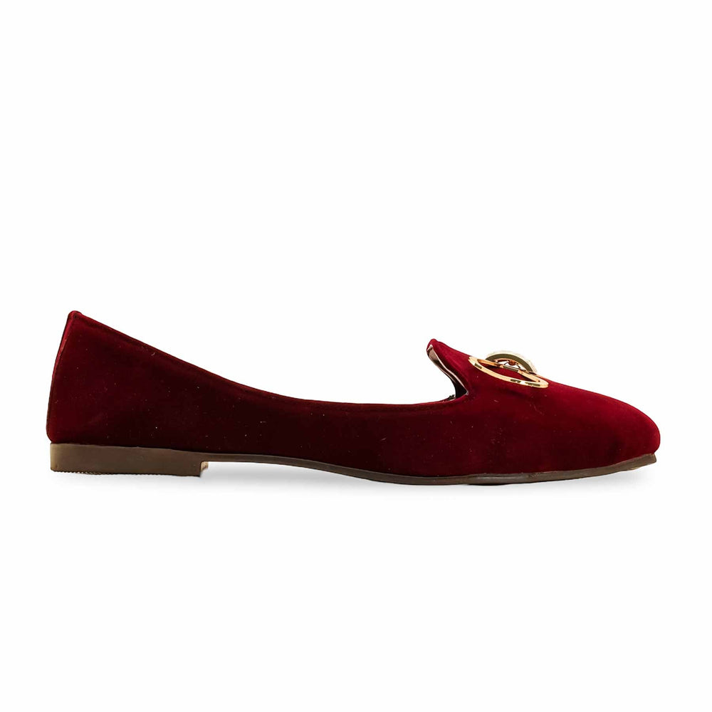 Maroon Women Pumps WN1340