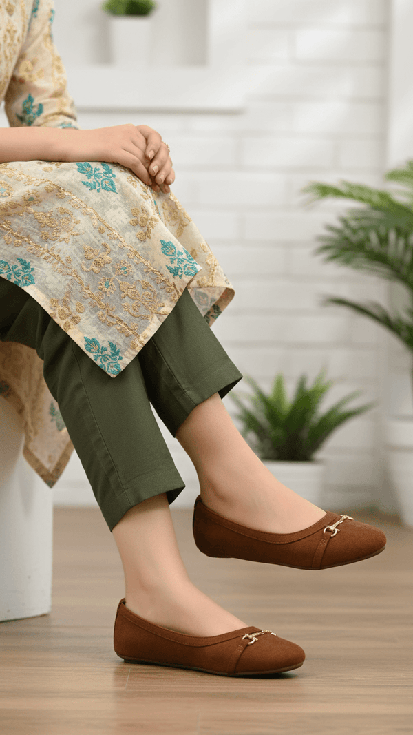 Brown Pumps For Ladies WN1351