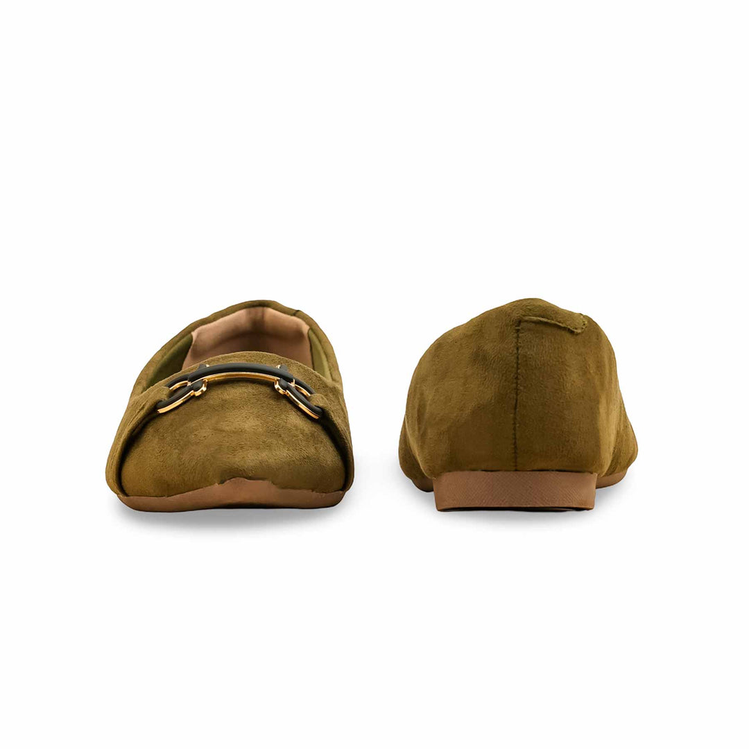 Olive Women Pumps WN1353