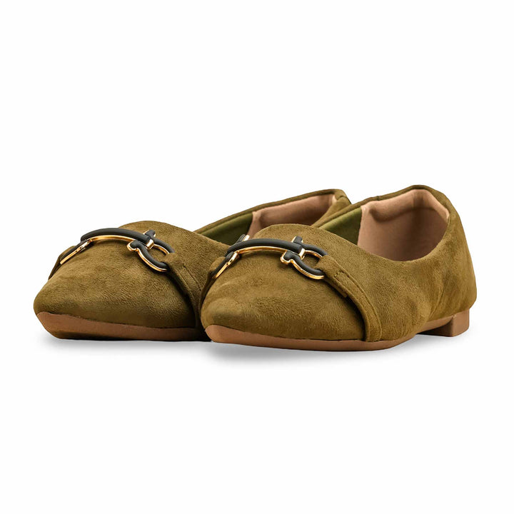 Olive Women Pumps WN1353