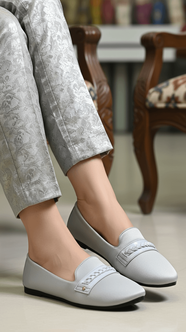 Grey Pumps For Women WN1355