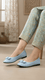 Sky Blue Women Pumps WN1361