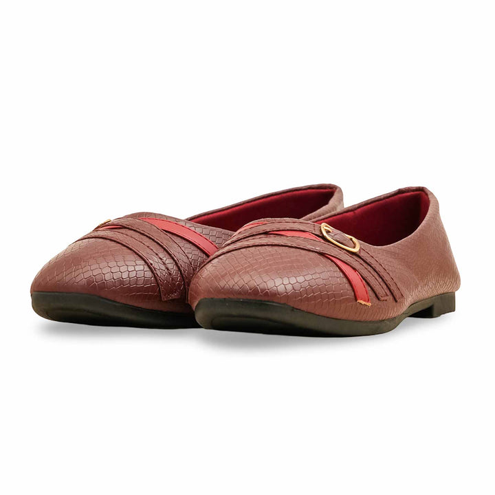 Maroon Pumps For Ladies WN1364