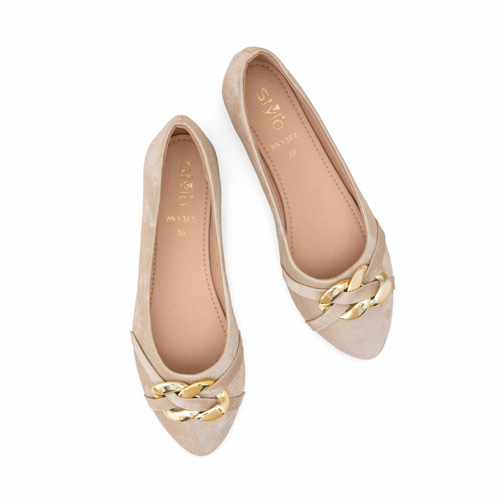 Bronze Moccasin For Women WN1367