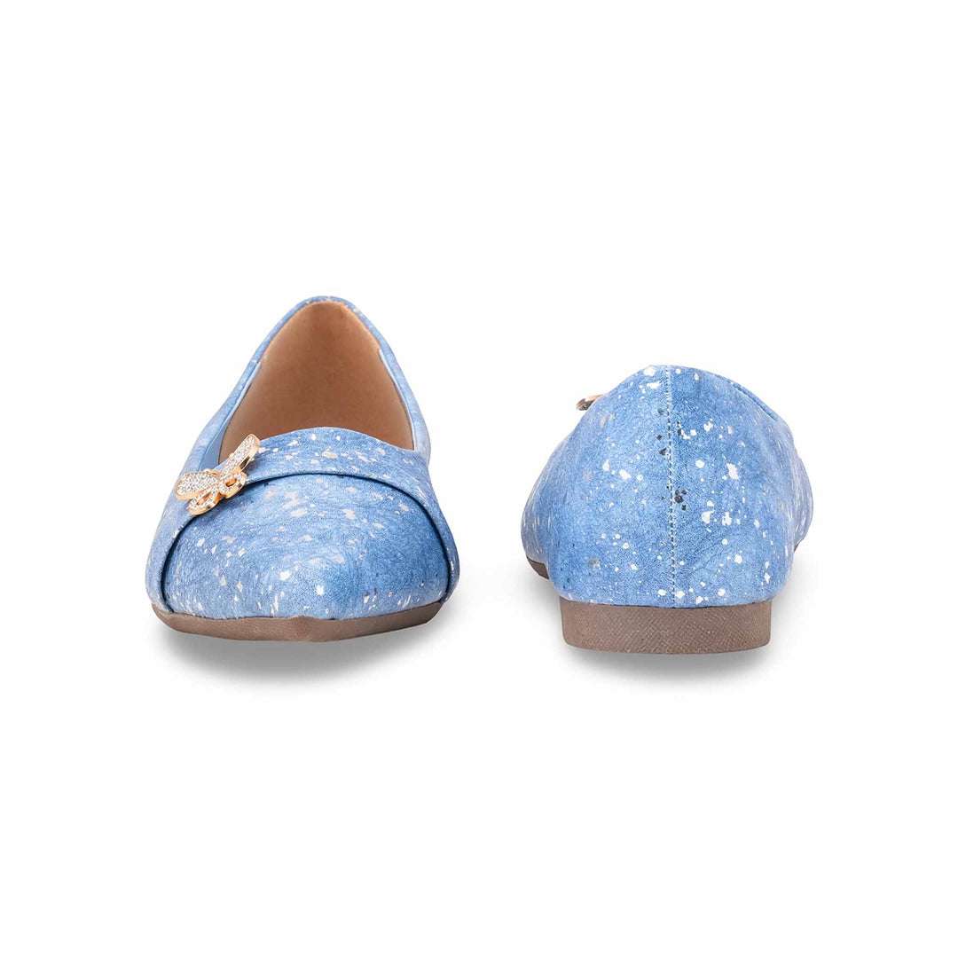Sky Blue Peep Toes For Ladies WN1369