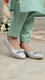 Silver Pumps For Women WN1373