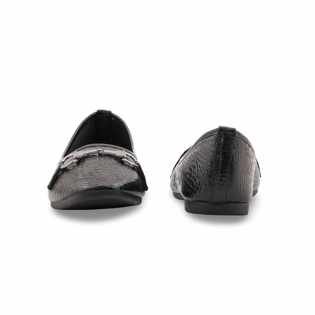 Black Casual Pumps For Women WN1386