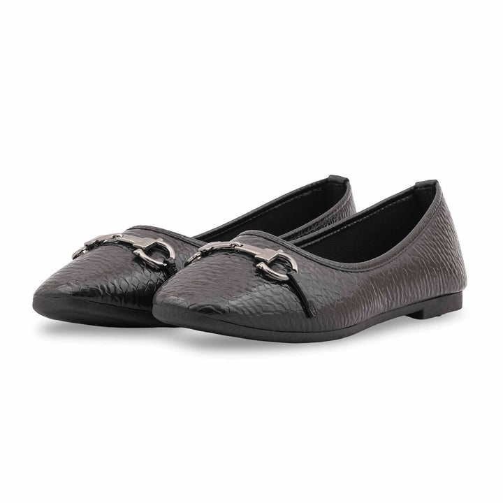 Black Casual Pumps For Women WN1386