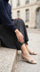 Beige Pumps For Women WN1407