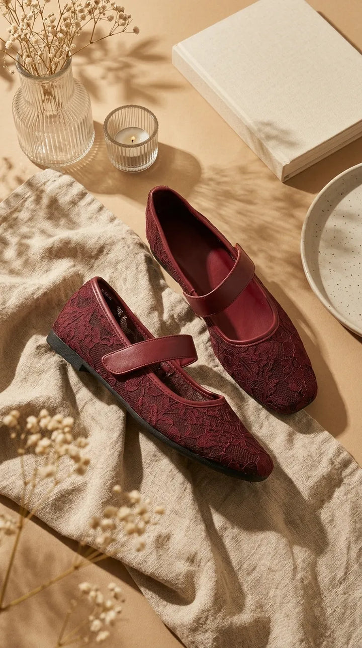 Maroon Pumps For Women WN1420