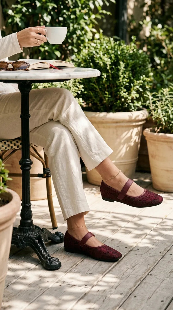 Maroon Pumps For Women WN1420