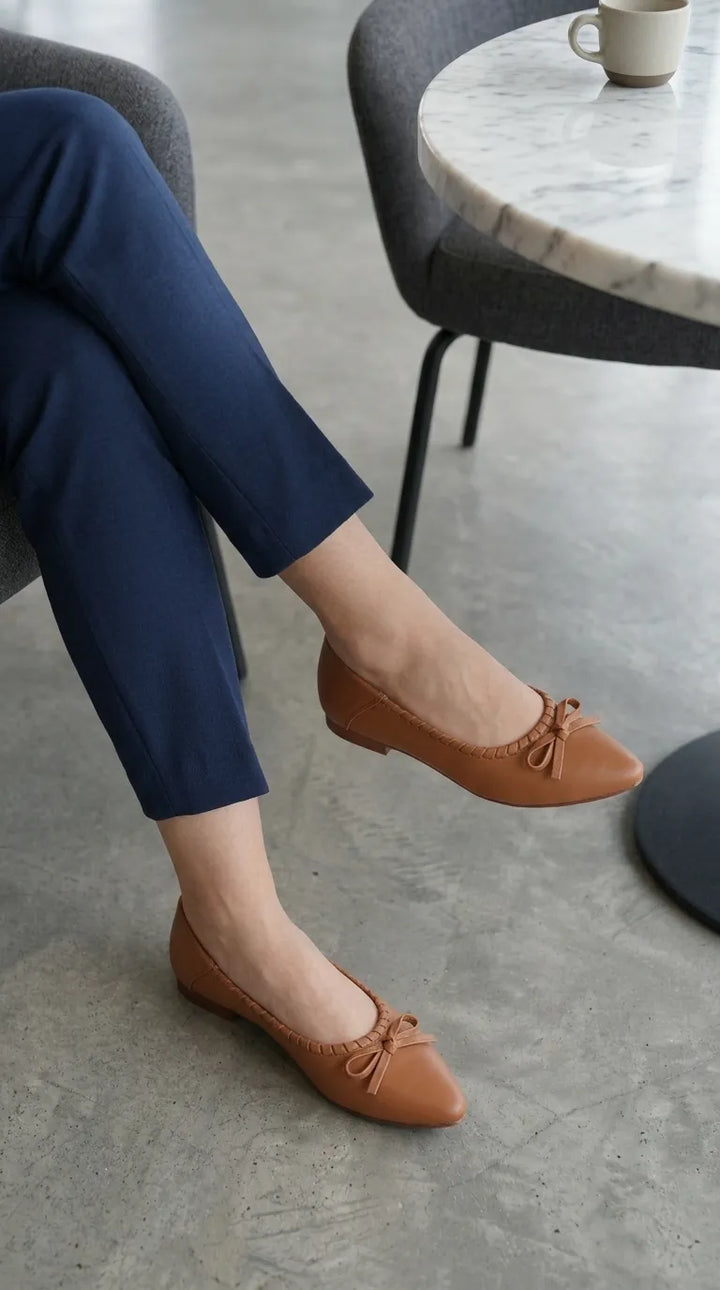 Mustard Pumps For Women WN1424
