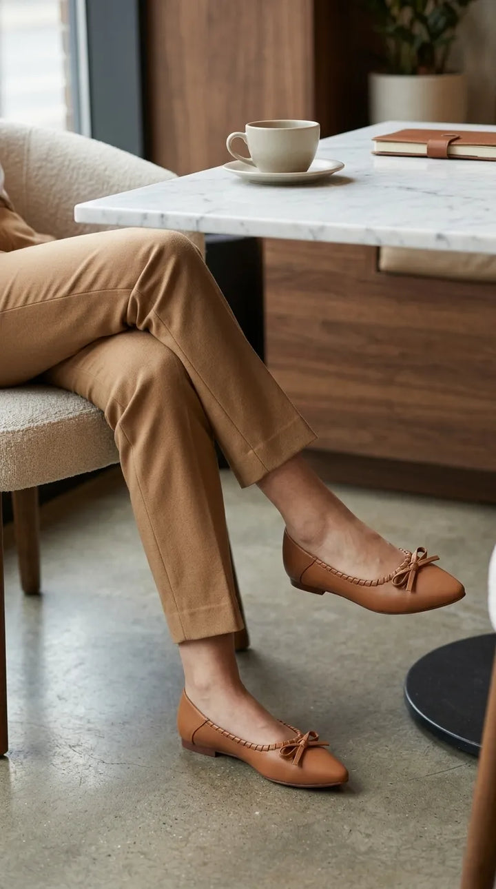 Mustard Pumps For Women WN1424