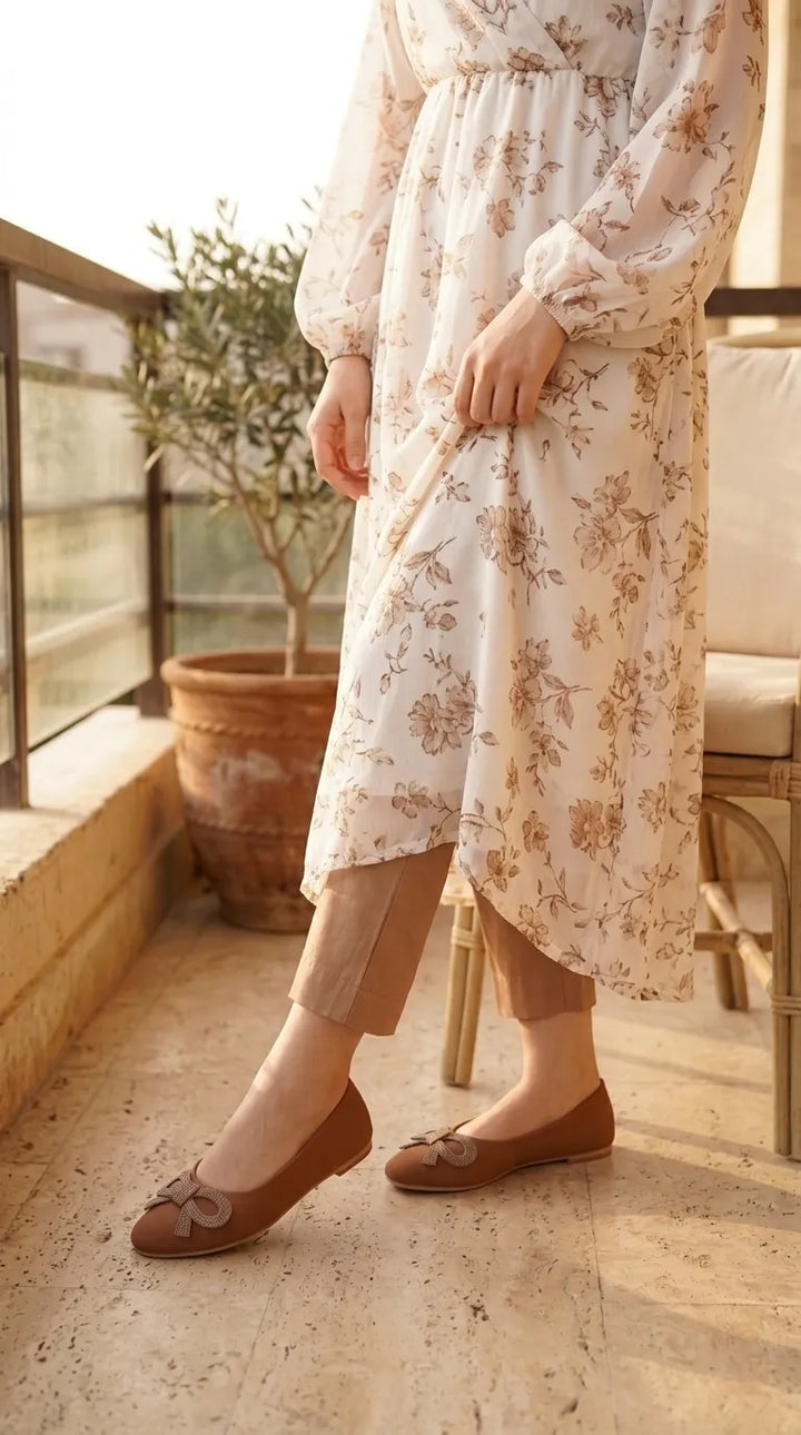 Mustard Pumps For Women WN1430