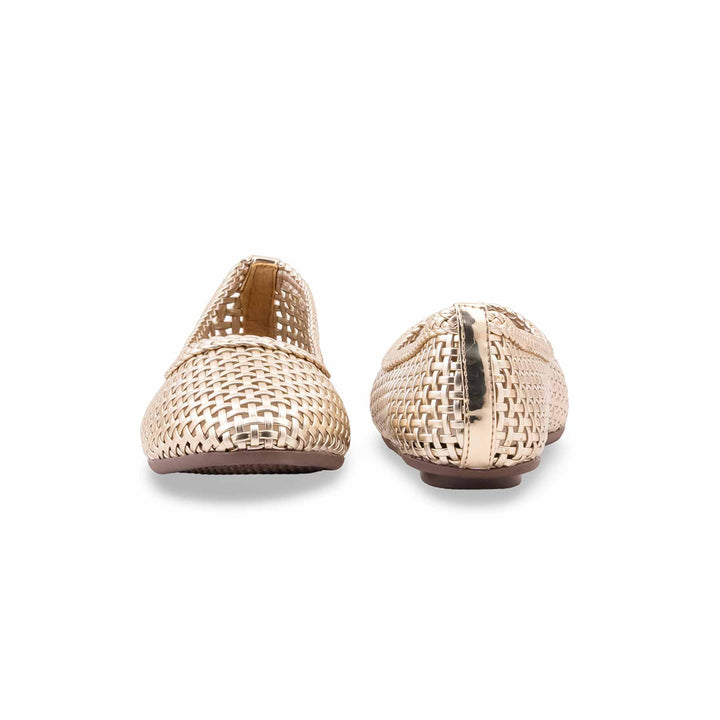 Golden Pumps For Ladies WN1436