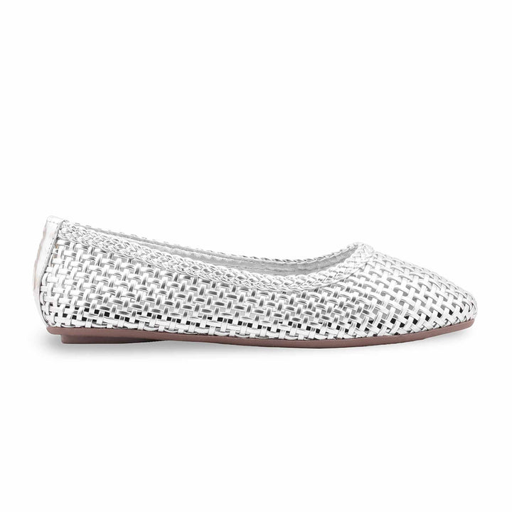 Silver Pumps For Ladies WN1436