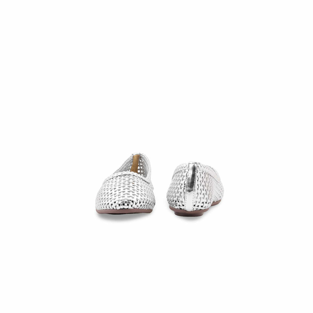 Silver Pumps For Ladies WN1436